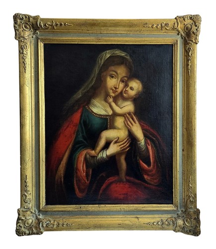 Maria con bambino - maria, su
