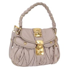 Miu Miu Matelasse Shoulder Bag