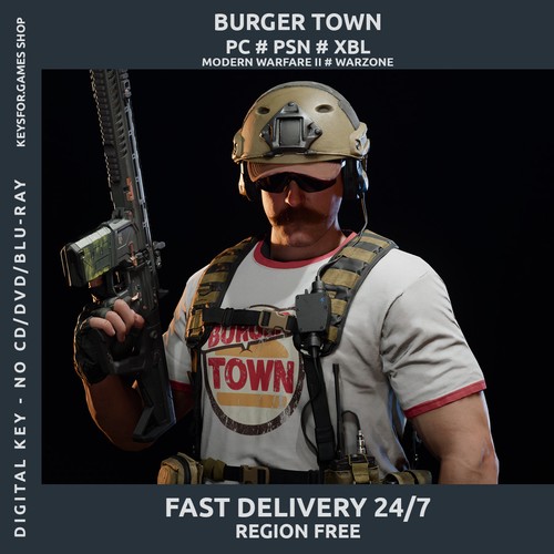 Mw2 burger town operator - mw2,