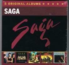 5 Original Albums von Saga | CD | Zustand sehr gut