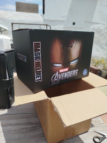 Maschera iron man mk5 helmet - man,
