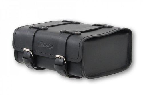 Borsa bagaglio pelle nera - borsa,