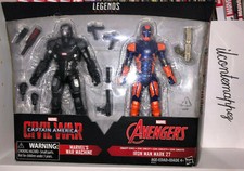 Marvel Legends 2 pack WAR MACHINE IRON MAN DISCO MARK 27 MOC avengers civil war