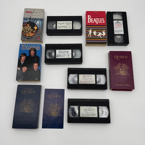 Classic rock vhs tape lot - classic,