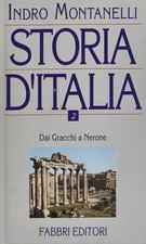 STORIA D'ITALIA Vol. 2 DAI GRACCHI A NERONE | INDRO MONTANELLI FABBRI 1994