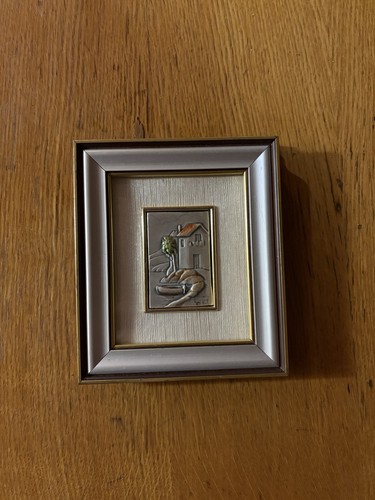 Quadretto argento rilievo - argento,