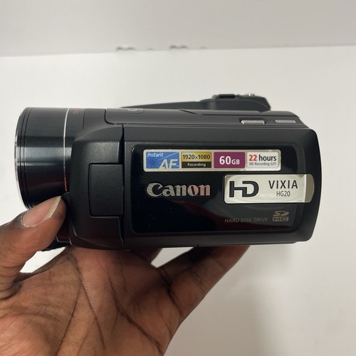 Canon vixia hg20 full 1080p - full, hd