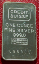 Vintage Credit Suisse lingotto