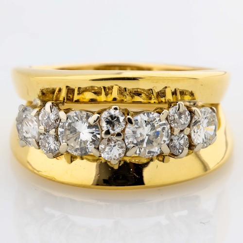 Anello tennis 585 14k oro - tennis,