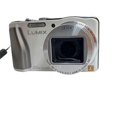 Fotocamera digitale compatta Panasonic LUMIX TZ30 bianca testata buone condiz...