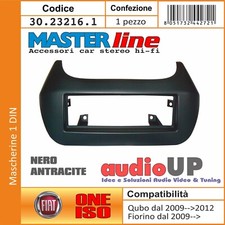 MASCHERINA AUTORADIO 1 DIN PER