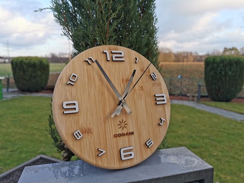 Orologio parete legno di - orologio,