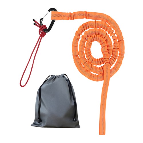 Corda traino bici arancione - di,
