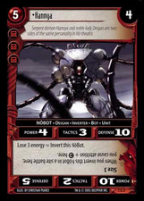 Hannya    - Nowhere to Hide - Wars TCG
