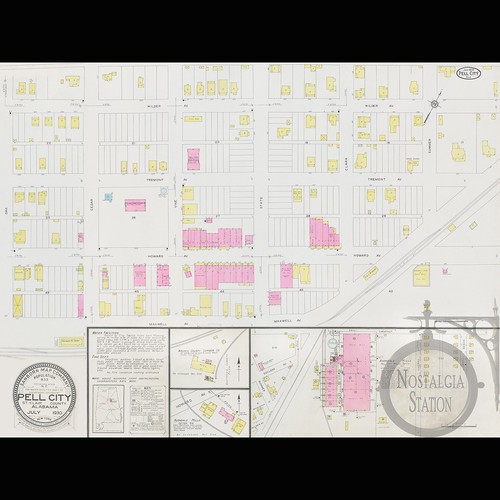 Mappa restaurata pell city - mappa,