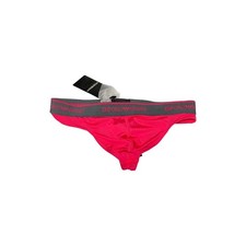 Emporio Armani Underwear Perizoma Thong Uomo microfibra Fucsia Grigio Logo tg L