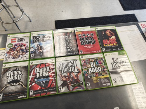 10x guitar hero rock - band, 2