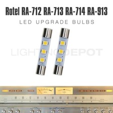 2 pz RA-712 RA-713 RA-714 RA-913 Luce misuratore quadrante lampadina fusibile LED 8 V