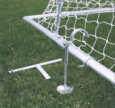 Picchetti porte calcio trasportabili acciaio zincato SCHIAVI SPORT chiave ball