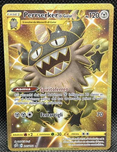 Carta pokemon perrserker di - carta,