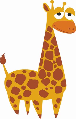 Stickers adesivo giraffa - stickers-adesivo,