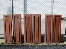 SCURO SCURI 7ANTE VECCHIE ABETE MASSELLO MISURA 90 X 30 PORTA FINESTRA VINTAGE