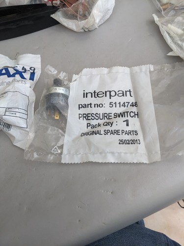 Pressostato caldaia baxi - pressostato,