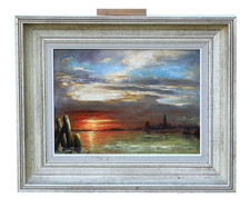 Quadro Olio Su Tela Firmato