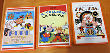 ANTONIO RUBINO, PUPI, IL COLLEGIO DELIZIA, TIC E TAC, GIUNTI, 3VOLUMI. OTTIMI!