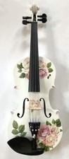 Completo violino 1/4 bianco