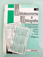 BIBLIOTECONOMIA E BIBLIOGRAFIA