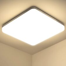 Plafoniera LED Soffitto Quadrata 20W, Lampada da Soffitto LED Moderno 4000K 2000
