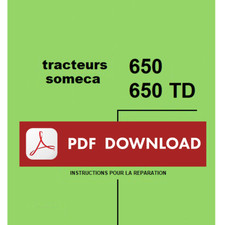 Fiat 650 DT Tractor Workshop