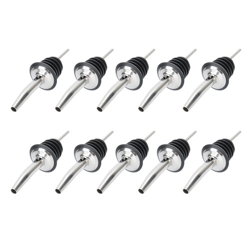 10pz tappo vino acciaio inox - vino,