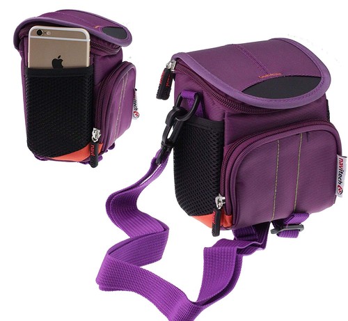 Navitech purple case - case, for