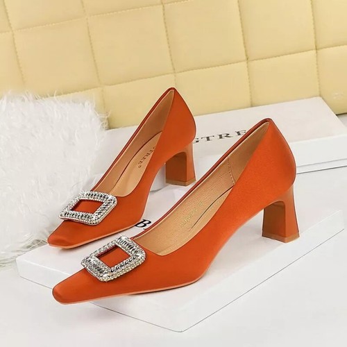Decolte scarpe arancione - decolte, 6