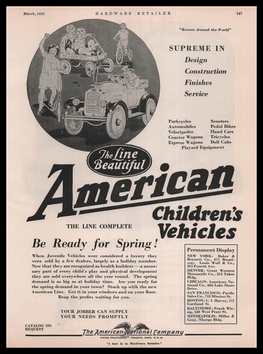 Pubblicità 1927 american - 1927,