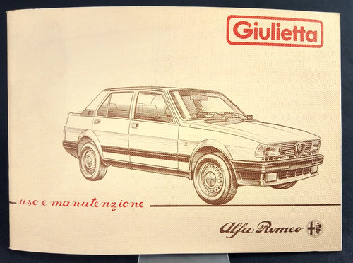 Giulietta alfa romeo manuale - romeo,