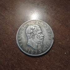 VITTORIO EMANUELE II - 5 Lire