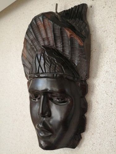 Maschera tribale legno