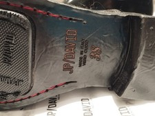 Mocassino donna in cuoio nero