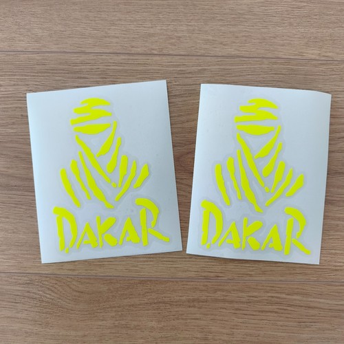 Adesivo adesivi dakar giallo - adesivi,