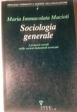 SOCIOLOGIA GENERALE I PROCESSI