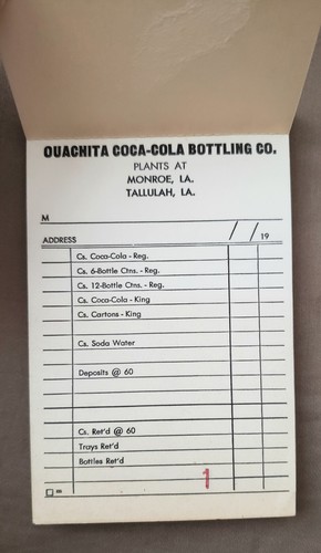 Bottiglia coca cola ouachita - coca,