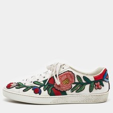 Sneakers basse Gucci bianche