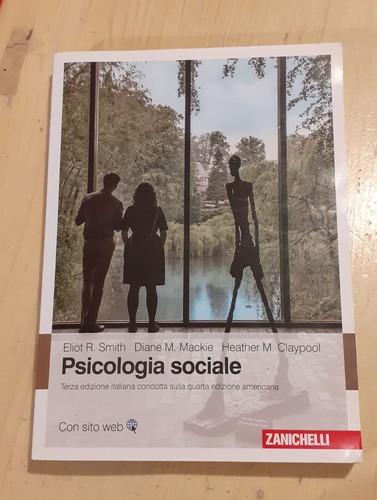 Libro zanichelli psicologia - libro, di