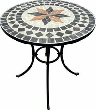 TAVOLO DA GIARDINO ROTONDO IN