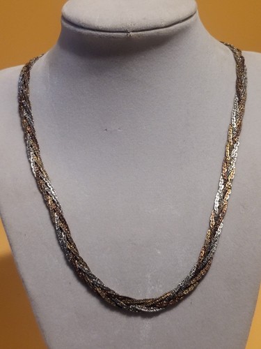 Collana catena intrecciata