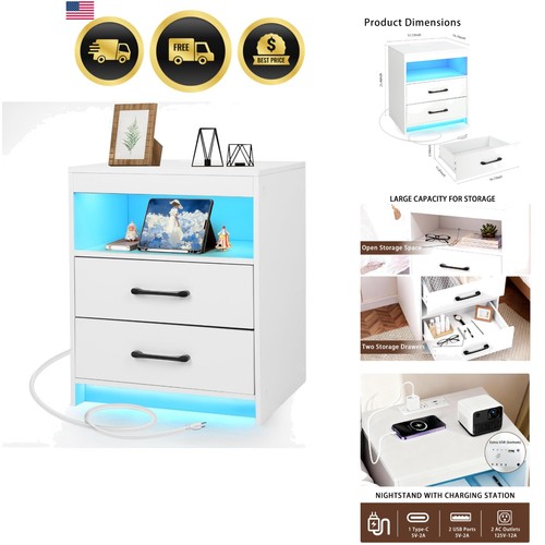 Comodino versatile con - , luce