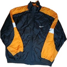 Giubbotto Nike Nero E Arancione M(Difetto Leggere E Guardare Le Foto)